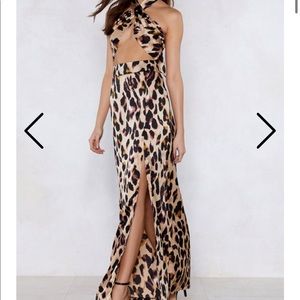 So Fierce Leopard Top and Maxi Skirt